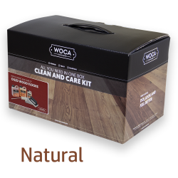 Woca Clean and Care Kit Oiled Wood Floor, Box, Natural (Oil) 699963UK-N (DC)